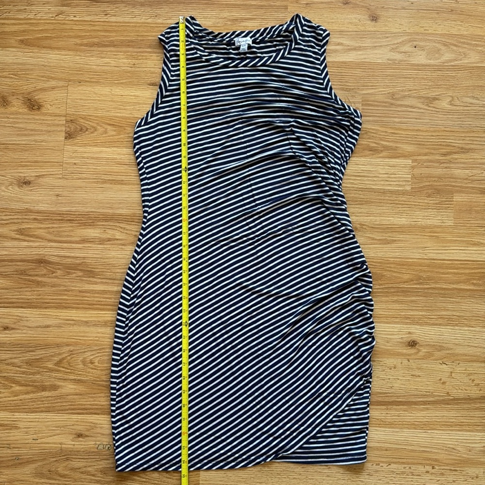 Blue and white striped dress - size XL - Picture 6 of 6